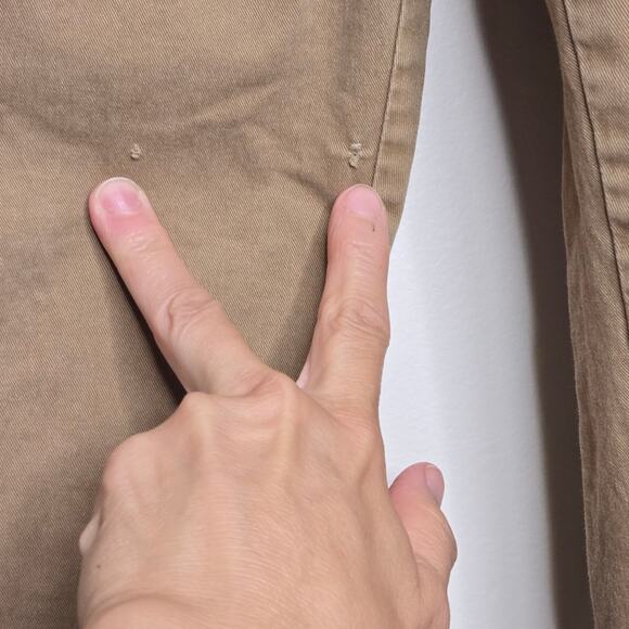 OLD NAVY Modern Jogger Pants Tan Built In Flex Size S - Picture 5 of 10